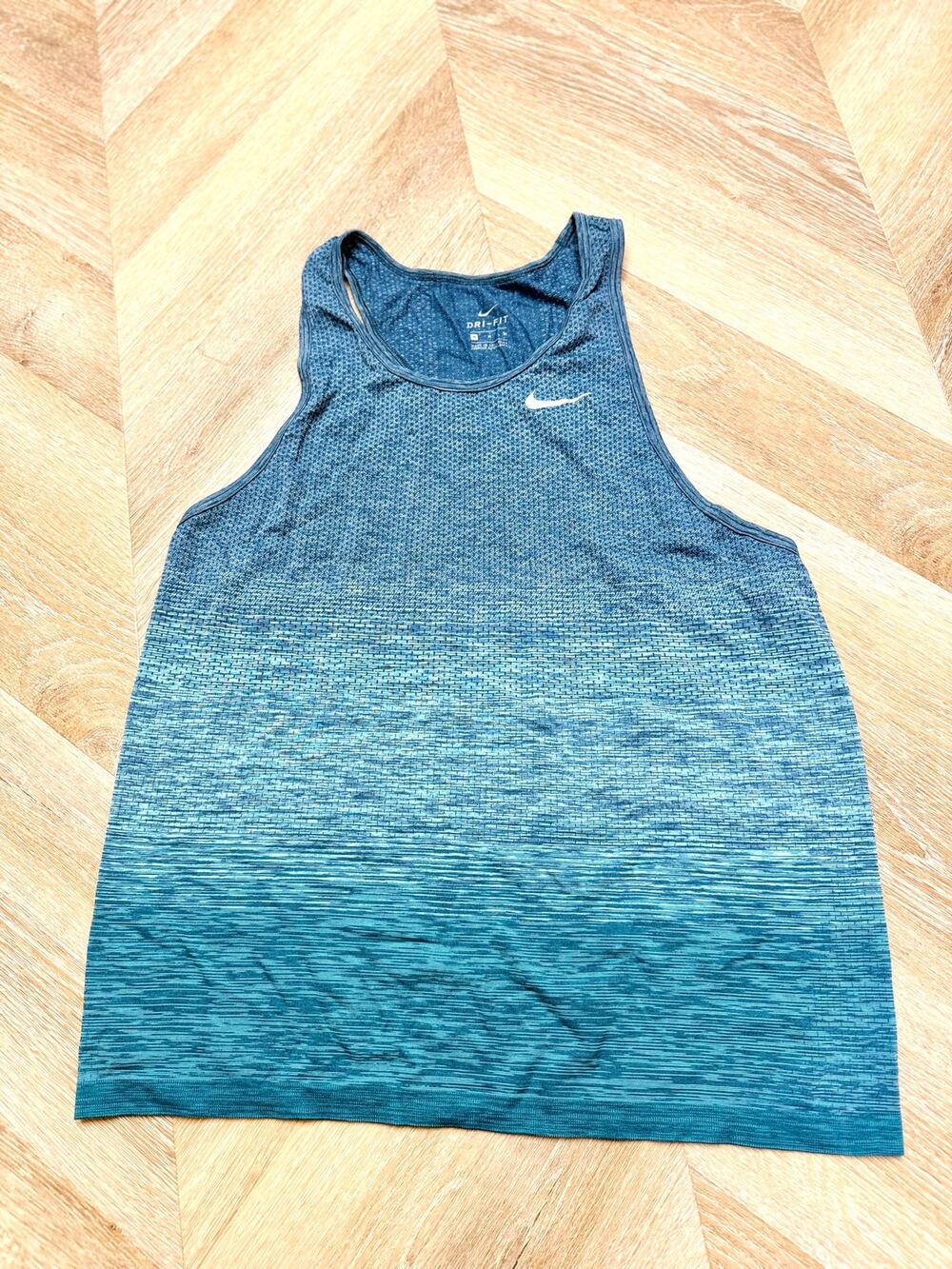 Nike Dri-Fit Blue Racerback Tank Top